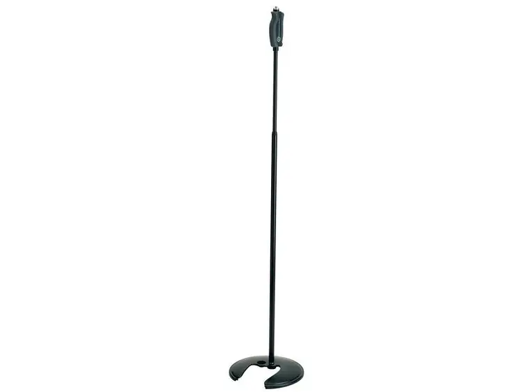 K&M 26075 STACKABLE ONE-HAND MICROPHONE STAND black 